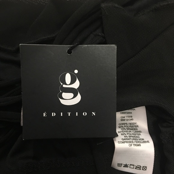 Black Crop Top - Picture 5 of 5